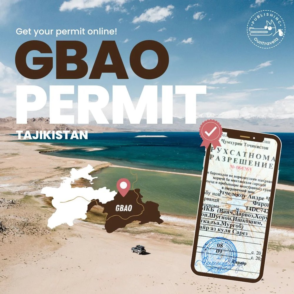 Permis GBAO Tadjikistan pour la route du Pamir et la région du Gorno-Badakhshan